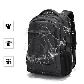 Mochila Executiva Michigan - Notebook 17`, Impermeável e Porta USB