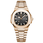 Relógio deluxe Golden-usedleon® Usedleon