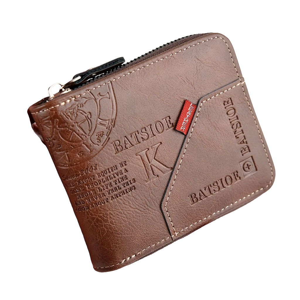 Carteira de couro slim Vanguard - usedleon Usedleon