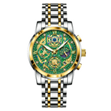 Prata-dourado-verde