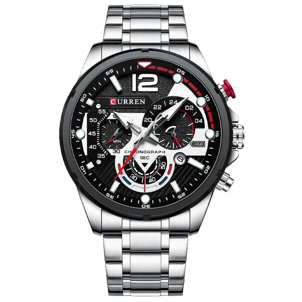 Relógio curren Chronograph- usedleon Usedleon