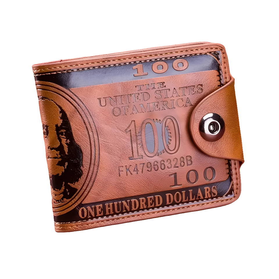 Carteira de couro slim Money  - usedleon Usedleon