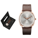 marron rosa dourado