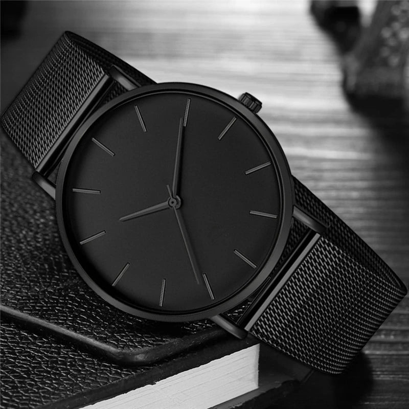 Relógio Minimalista Steel Essence - usedleon Usedleon