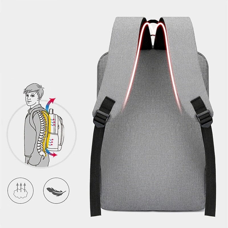 Mochila Executiva Improve - Notebook 15`, Impermeável e Porta USB-usedleon Usedleon
