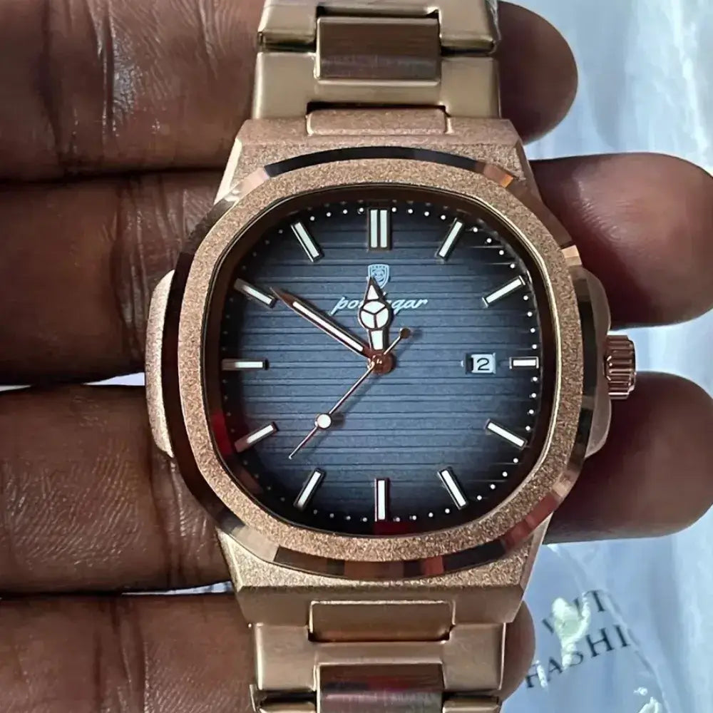 Relógio masculino Golden deluxe