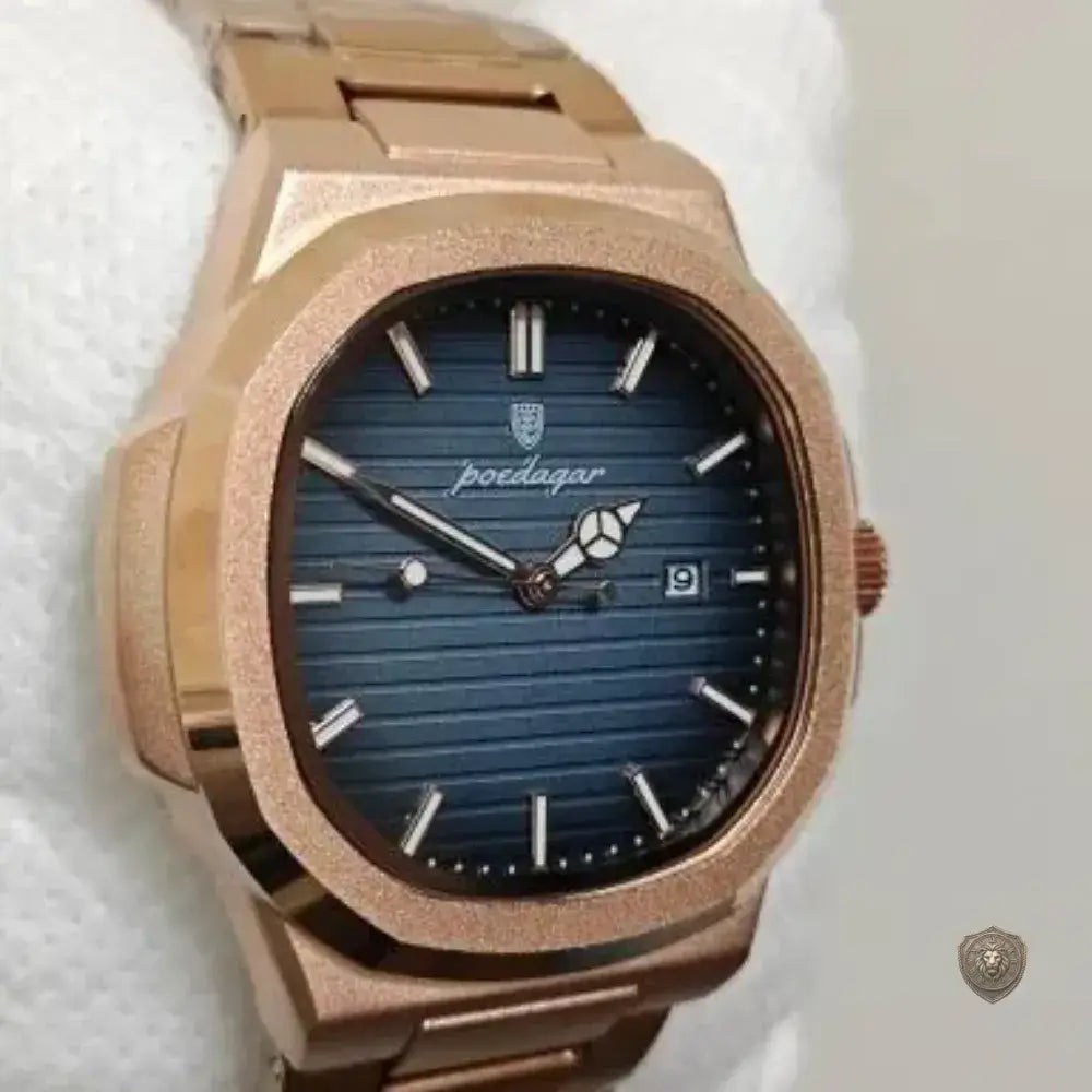Relógio masculino Golden deluxe