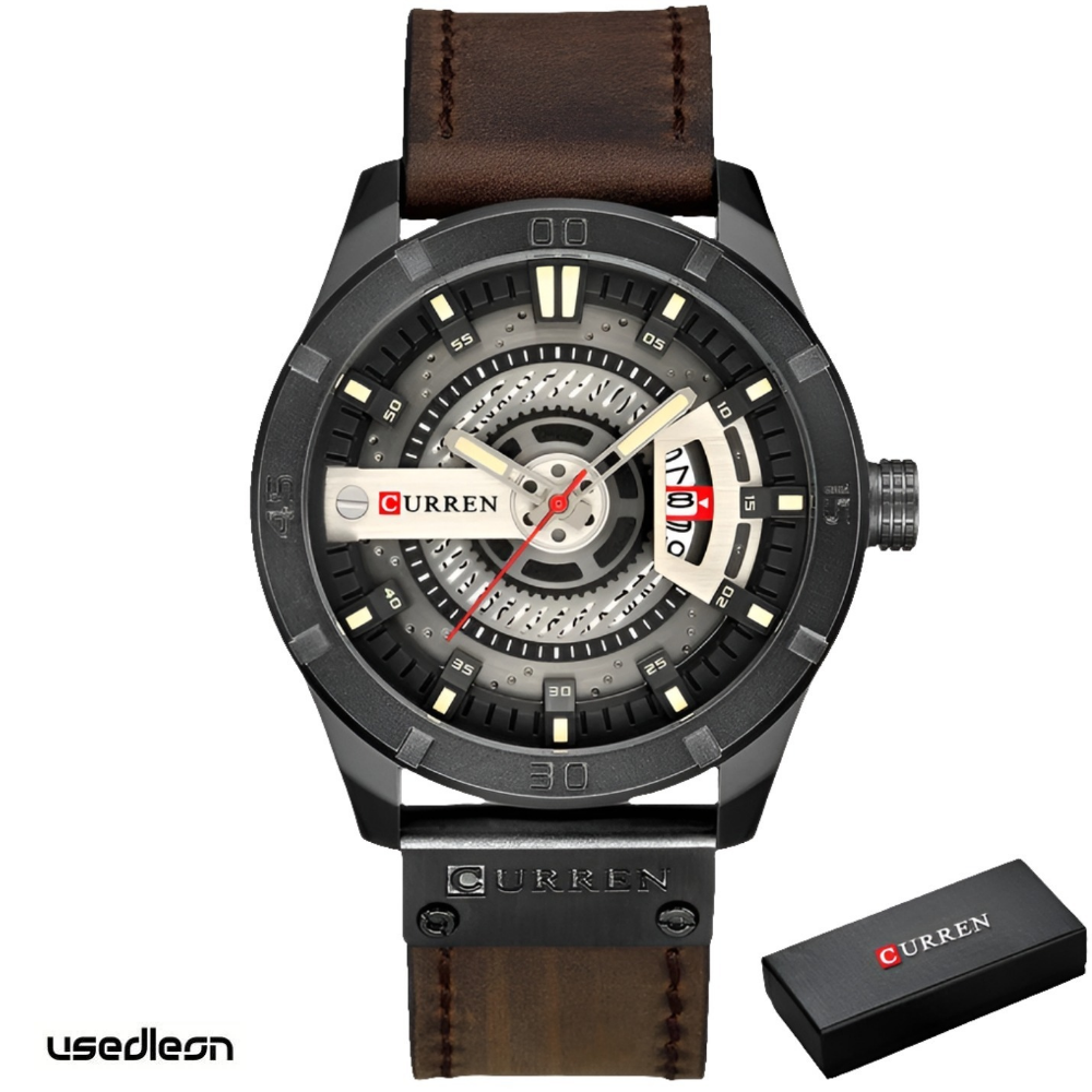 Relogio Curren militar -usedleon Usedleon