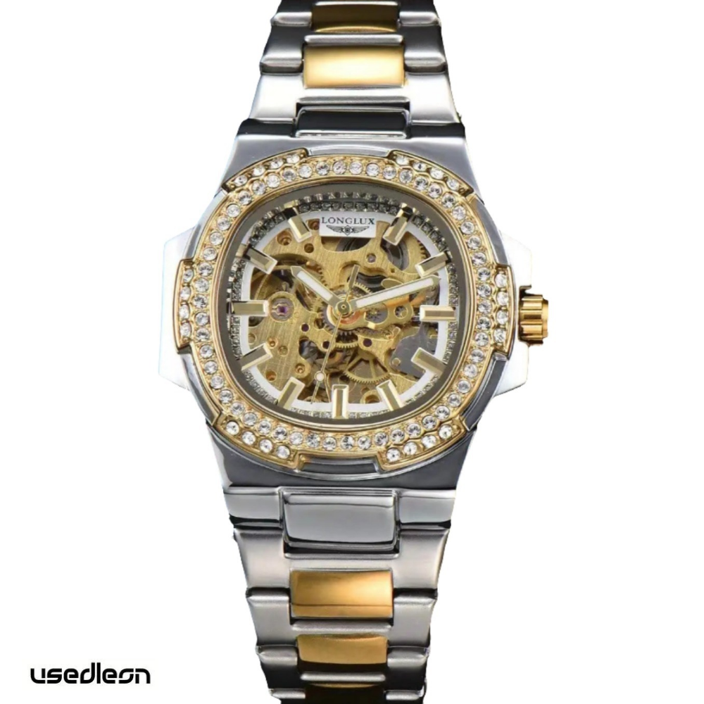 Relogio longlux Diamante -usedleon Usedleon
