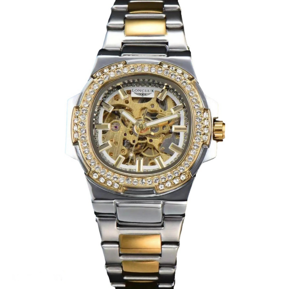 Relogio longlux Diamante -usedleon Usedleon
