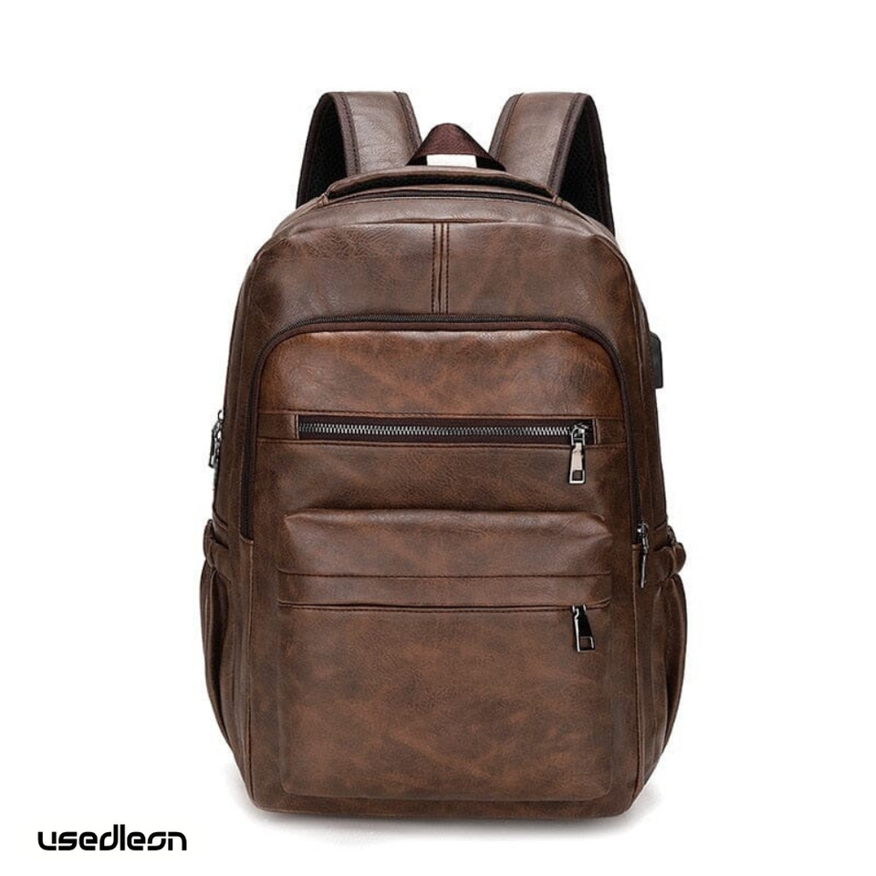 Mochila de Couro Masculina Logan-usedleon Usedleon