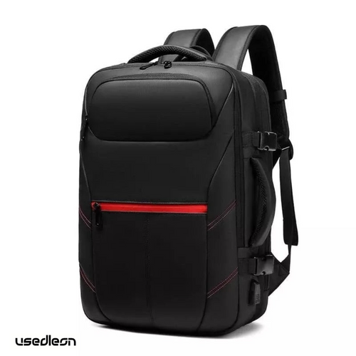 Bolsa de Viagem Masculina Casual à Prova d'Água com Carregamento USB Usedleon
